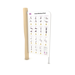 Instruction panel robinia